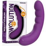 Vibrator G-Punkt-Dildo weiblich Erwachsener rewolution rewocurvy wiederaufladbar flexibel