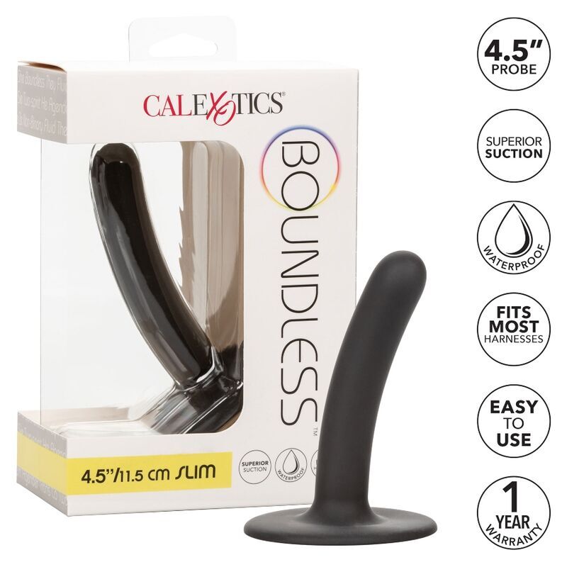 Calex boundless anal dildo plug silicone butt plug sex toys adult 11.5cm
