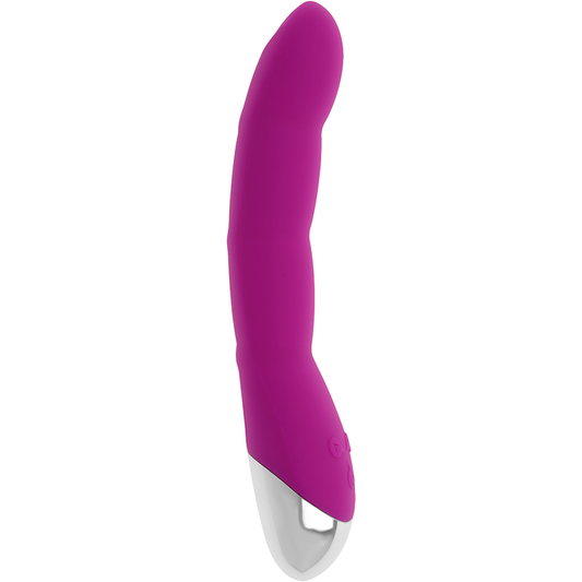 Ohmama Vibrator mit 6 Modi und 6 Geschwindigkeiten, lila, 21,5 cm, Sexspielzeug, Stimulation des G-Punkts