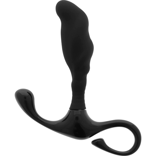 Ohmama silicone prostate massager for beginners 10.2cm p-spot stimulation