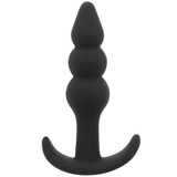 Ohmama silicone anal butt plug dildo sex toy for anus women men couple 9.2cm