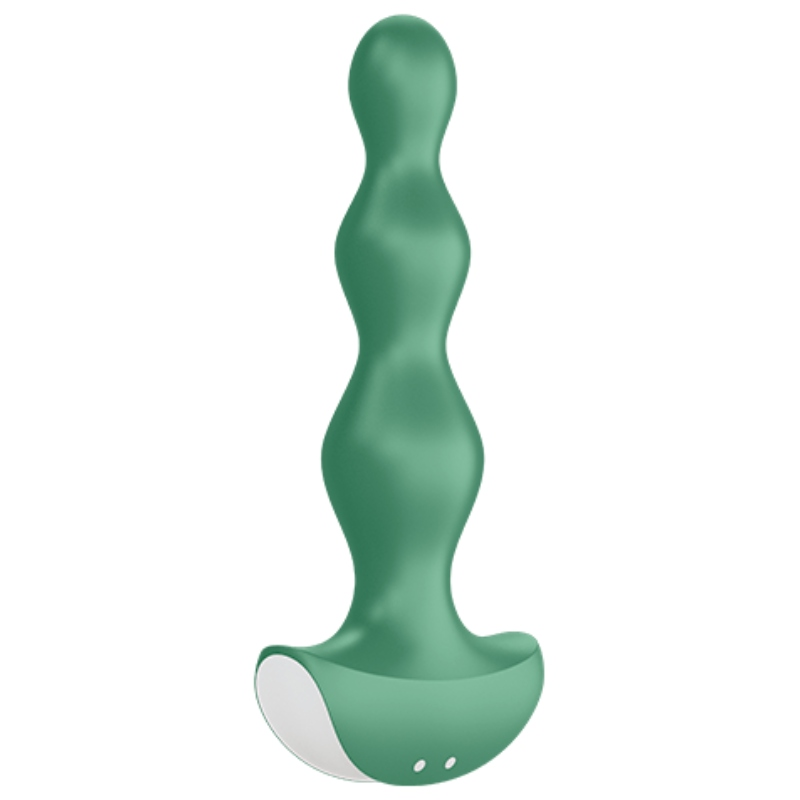 Satisfyer lolli plug 2 anal plug couple vibrator green butt dilator sex toy