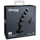 3Some Wand-Banger-Perlen-Sexspielzeug, vibrierendes Massagegerät, aufregendes Silikon – schwarz
