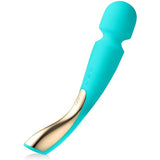 Lelo smart wand 2 massager medium ocean blue sex toy vibration stimulation g-spot