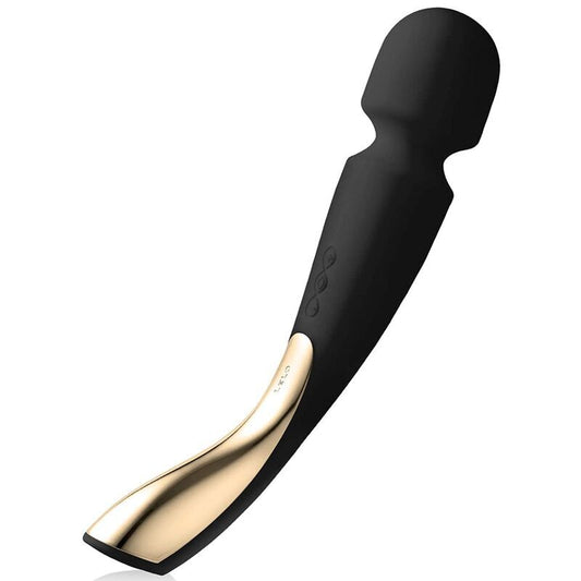 Lelo smart wand 2 dildo massaggiatore nero per la stimolazione delle vibrazioni del giocattolo sessuale femminile del punto G