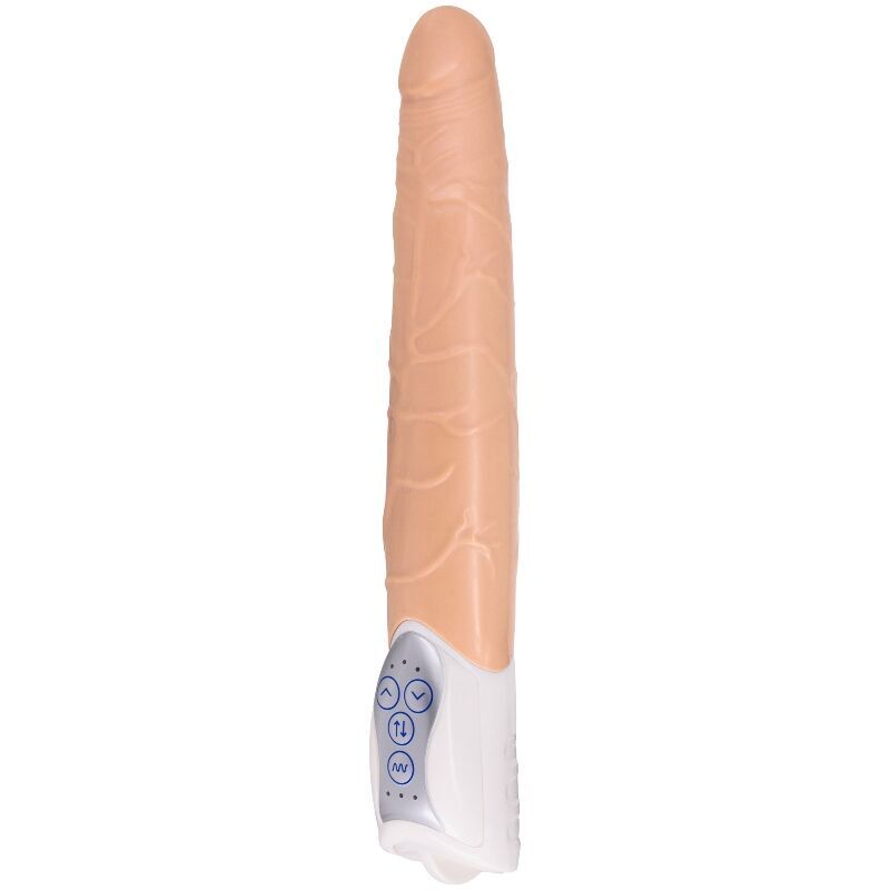 Sevencreations long john realistic thrusting up&down vibrator dildo sex toy