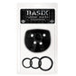 Basix rubber works universal harness rings pants for strap-on
