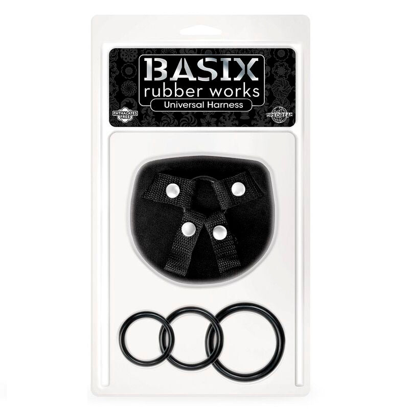Basix Rubber Works Universal-Gurtringe für Hosen zum Umschnalldildo