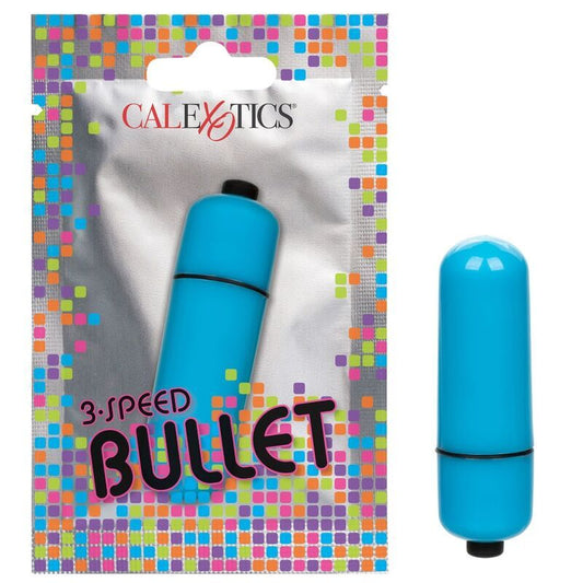 3Speed vibrator mini bullet g-spot dildo clit massager women sex toy blue calex