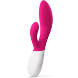 Multispeed-Vibrator Lelo Ina Wave 2 Kaninchen weibliches Sexspielzeug für Erwachsene, Massagegerät, Kirsche