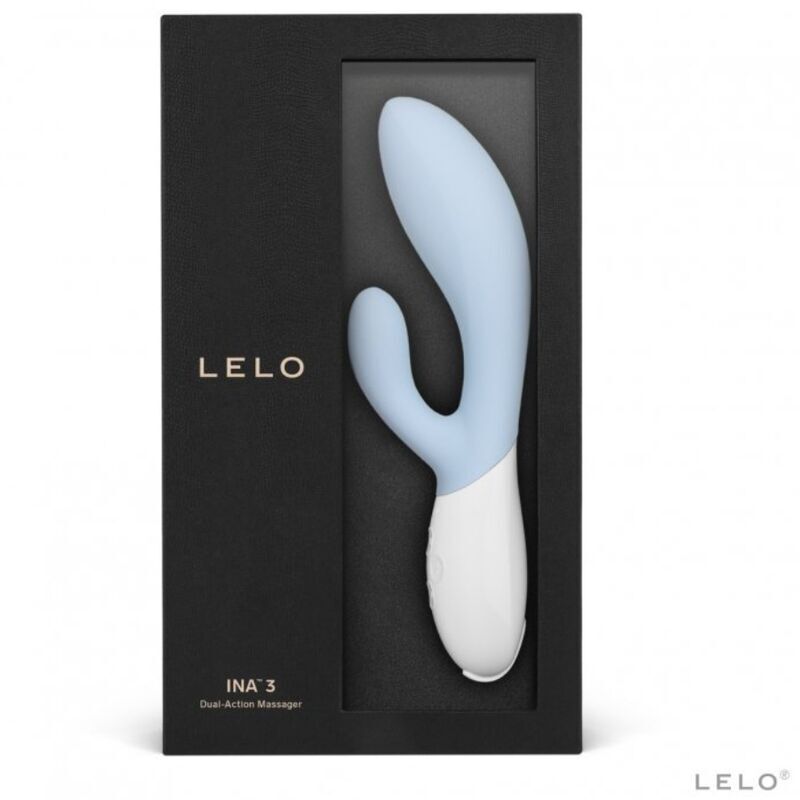 Luxury female vibrator lelo ina 3 rabbit massager woman adult sex toy celeste