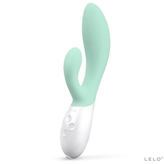 Luxury female vibrator lelo ina 3 rabbit massager woman adult sex toy green seaweed