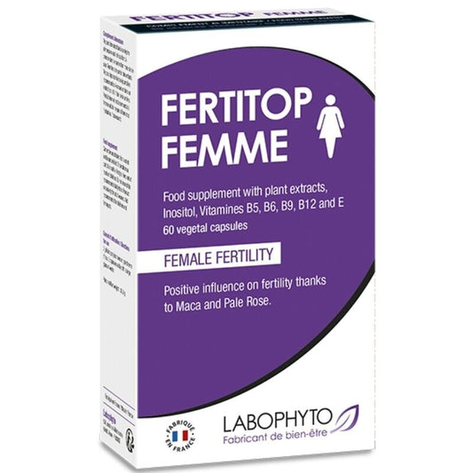 Fertitop Femme Fruchtbarkeit Nahrungsergänzungsmittel weibliche Fruchtbarkeit 60 Tabletten