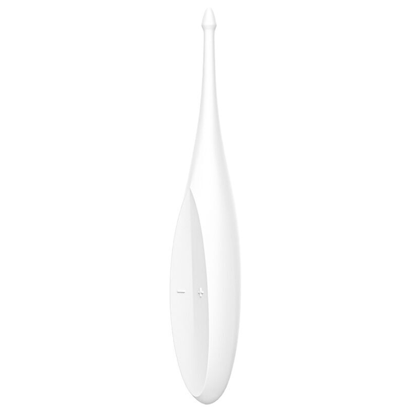 Satisfyer twirling fun tip vibrator stimulation white sex toy clitoral