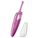 Weiblicher Vibrator G-Punkt-Satifer Twirling Delight Lila Klitoris Stimulator Sexspielzeug