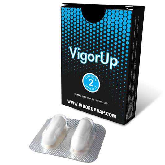 Food supplement 2 capsules vigorUp increase energy men improved libido 550mg