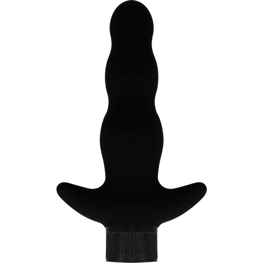 Massaggiatore prostatico anale ohmama plug anale vibrante per vibratore donna maschio gay 12 cm