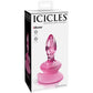 Icicles glass plug number 90 silicone suction cup base