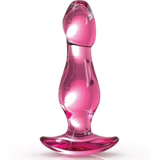 Glass anal butt plug prostate massager icicles number 73 sex toys g-spot woman