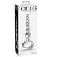 Icicles number 67 plug hand blown glass plug anal sex toy for women men