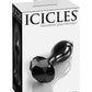 Icicles hand blown glass plug massager number 78 sex toy anal plug women