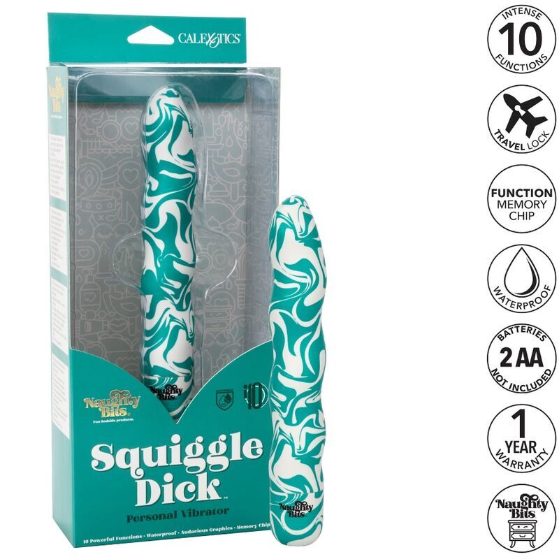 Calex squiggle dick personal vibrator sex toy waterproof