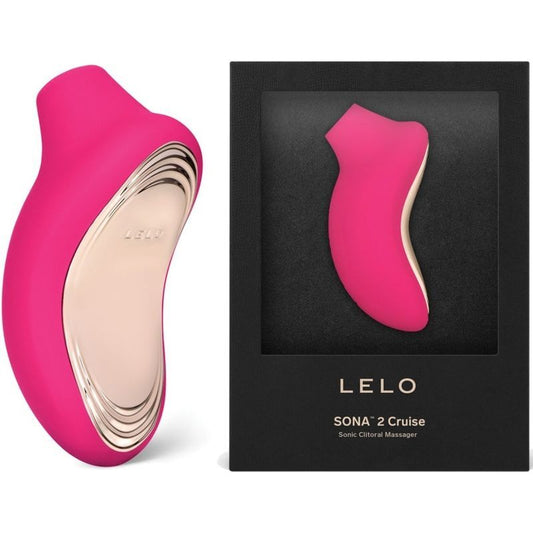 Stimolatore clitorideo Lelo Sona 2 Cruise Cherry vibratore giocattolo sessuale