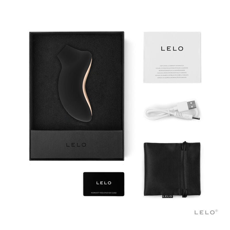 Lelo Sona 2 stimolatore clitorideo nero vibratore giocattolo sessuale da donna