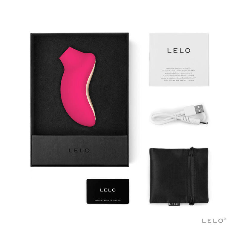 Lelo Sona 2 Klitoris-Sauger-Stimulator für den weiblichen G-Punkt Cherry