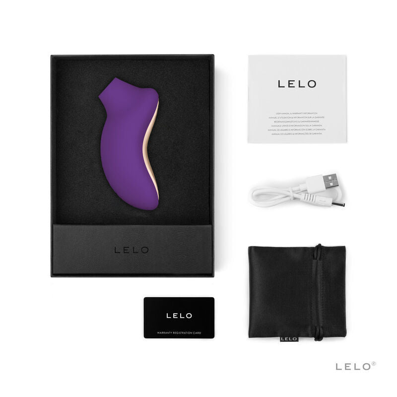 Lelo clitoral stimulator sona 2 purple sex toy vibration women