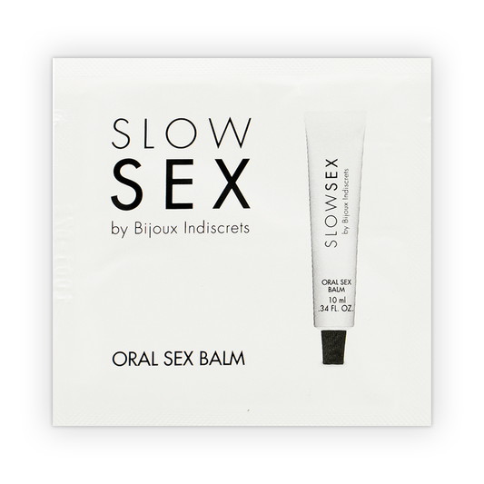 Bijoux slow sex balsamo per sesso orale monodose