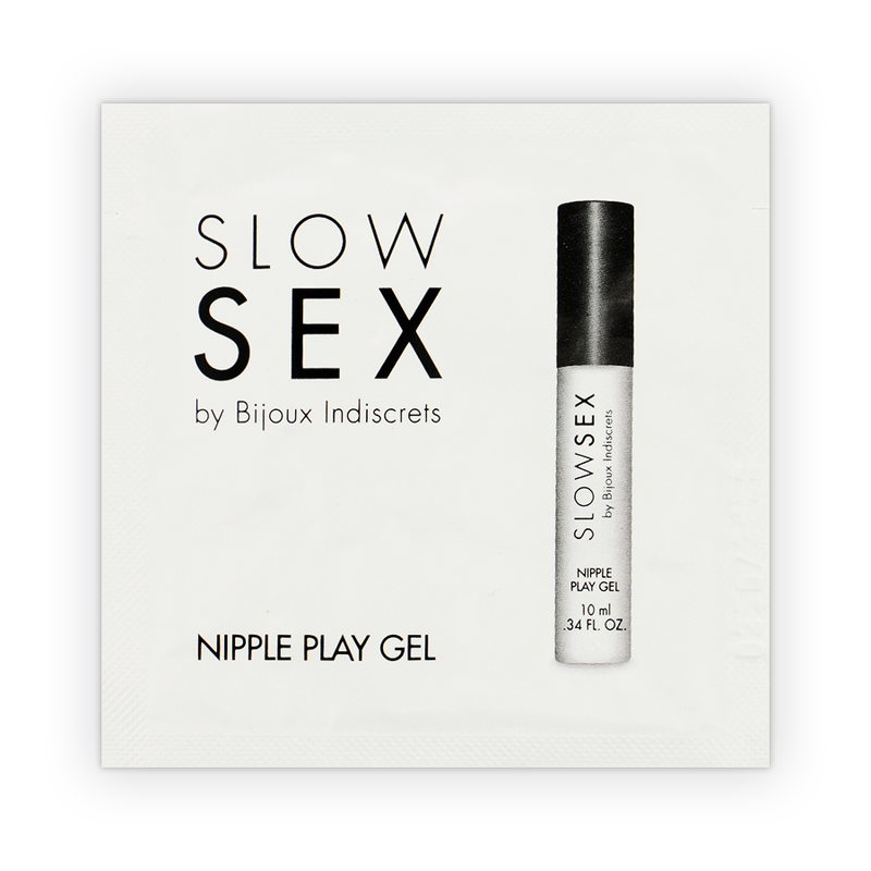 Bijoux Slow Sex Nippel stimulierendes Gel, Nippelspielgel, Monodosis