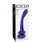 Icicles dildo number 89 silicone  smooth glass