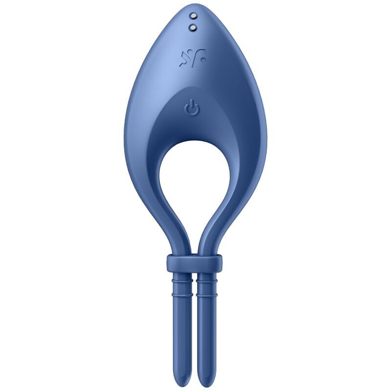 Erektionsverstärker Penisring Sexspielzeug Satisfizer Bullseye vibrierender Cockring blau
