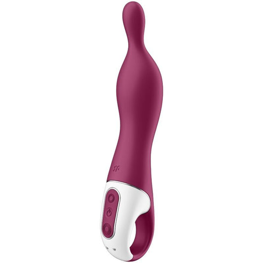 Dildo sex toys satisfyer a-mazing 1 a-spot vibrator multispeed female berry