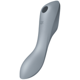 Satisfyer curvy trinity 3 air pulse vibrator grey clitoral sucker g-spot sex toy