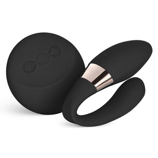 Lelo tiani duo coppie massaggiatore vibratore in silicone nero giocattolo sessuale stimolatore