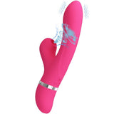 Pretty love willow vibrator and sucker rabbit sex toy g-spot massager