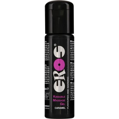 Olio da massaggio effetto termico al caramello Eros Kissable 100ml