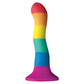 Pride - vibratore ondulato con bandiera lgbt da 17 cm, giocattoli sessuali