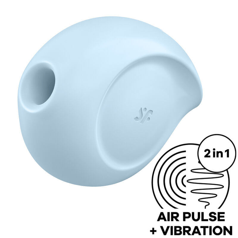 Satisfyer sugar rush air pulse stimulator&vibrator clitoral sex toy blue