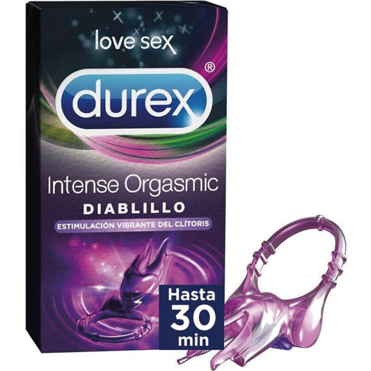 Durex intense orgasmic diablillo vibrating penis ring sex toy clitoral stimulation