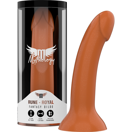Mythology rune royal dildo M - fantasy dildo sex toy flexible
