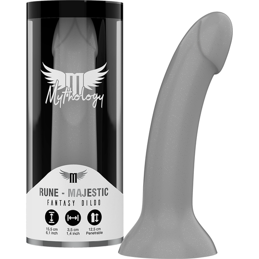 Mythology rune majestic dildo S - fantasy dildo flexible sex toy