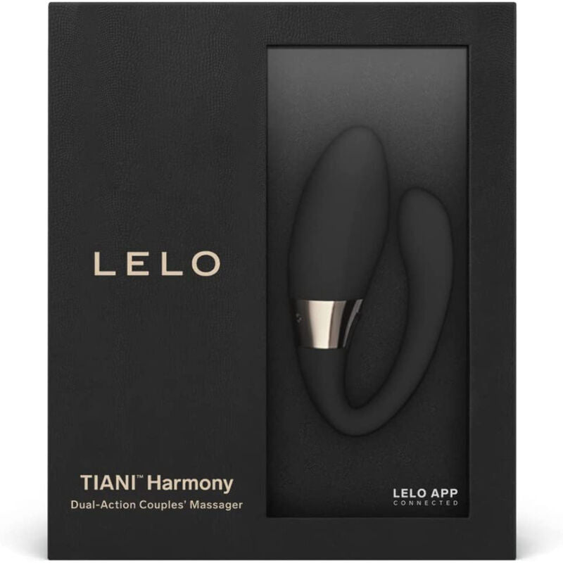 Lelo tiani Harmony doppia azione massaggiatore per coppie sex toy vibratore nero stimolatore