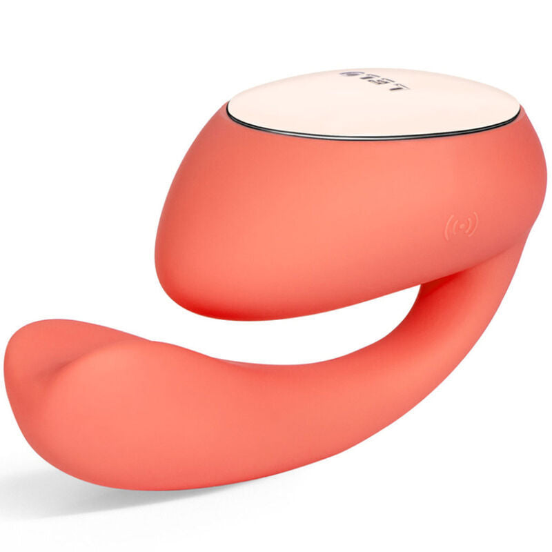 Lelo Ida Wave massaggiatore per coppie giocattolo sessuale rosso corallo con stimolazione del vibratore