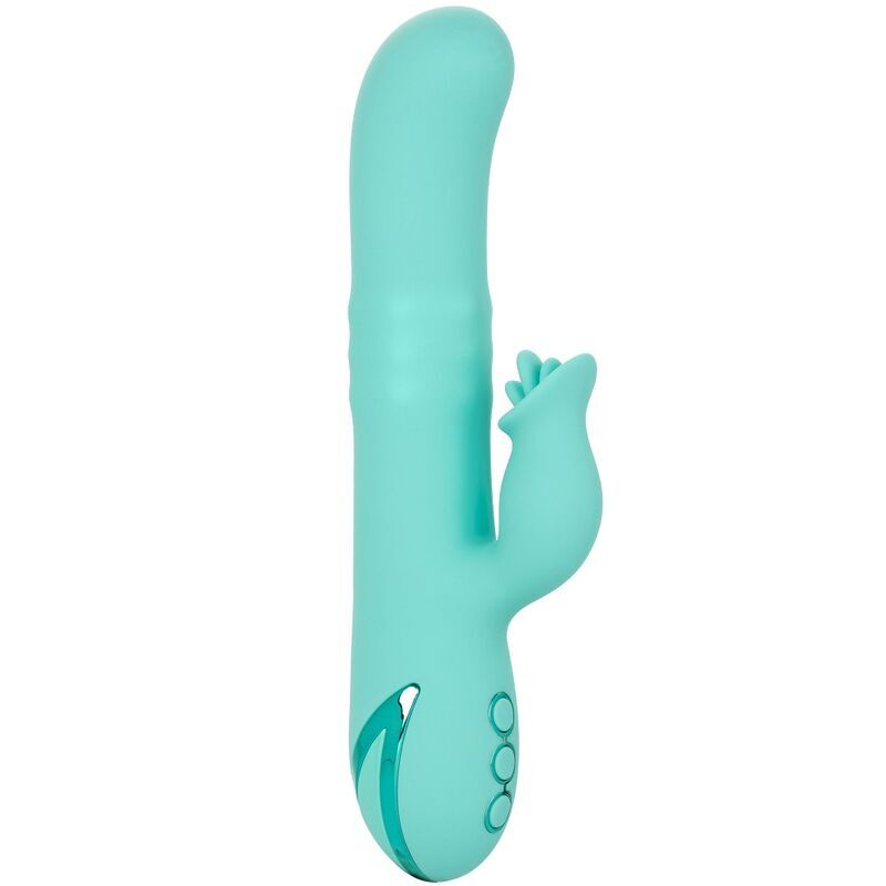 Calex bel air bombshell light green rotating vibrating massager sex toy