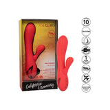 Calex palisades passion red stimulator rabbit vibrator sex toy