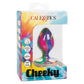 Calex medium tie-dye plug sex toy silicone plug pleasure anal stimulation