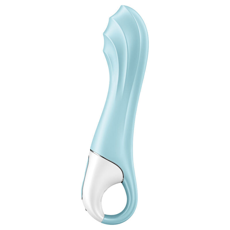 Satisfyer Luftpumpenvibrator 5+, aufblasbarer G-Punkt, blauer Vibrator, Sexspielzeug mit App